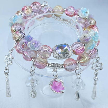 [SPECIAL BATCH] All Special Effect+Flower Blossom Premium Handmade Double-Ring Bracelets