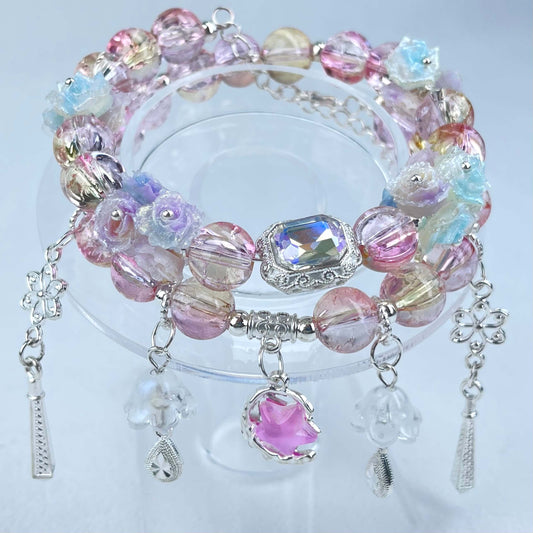 [SPECIAL BATCH] All Special Effect+Flower Blossom Premium Handmade Double-Ring Bracelets