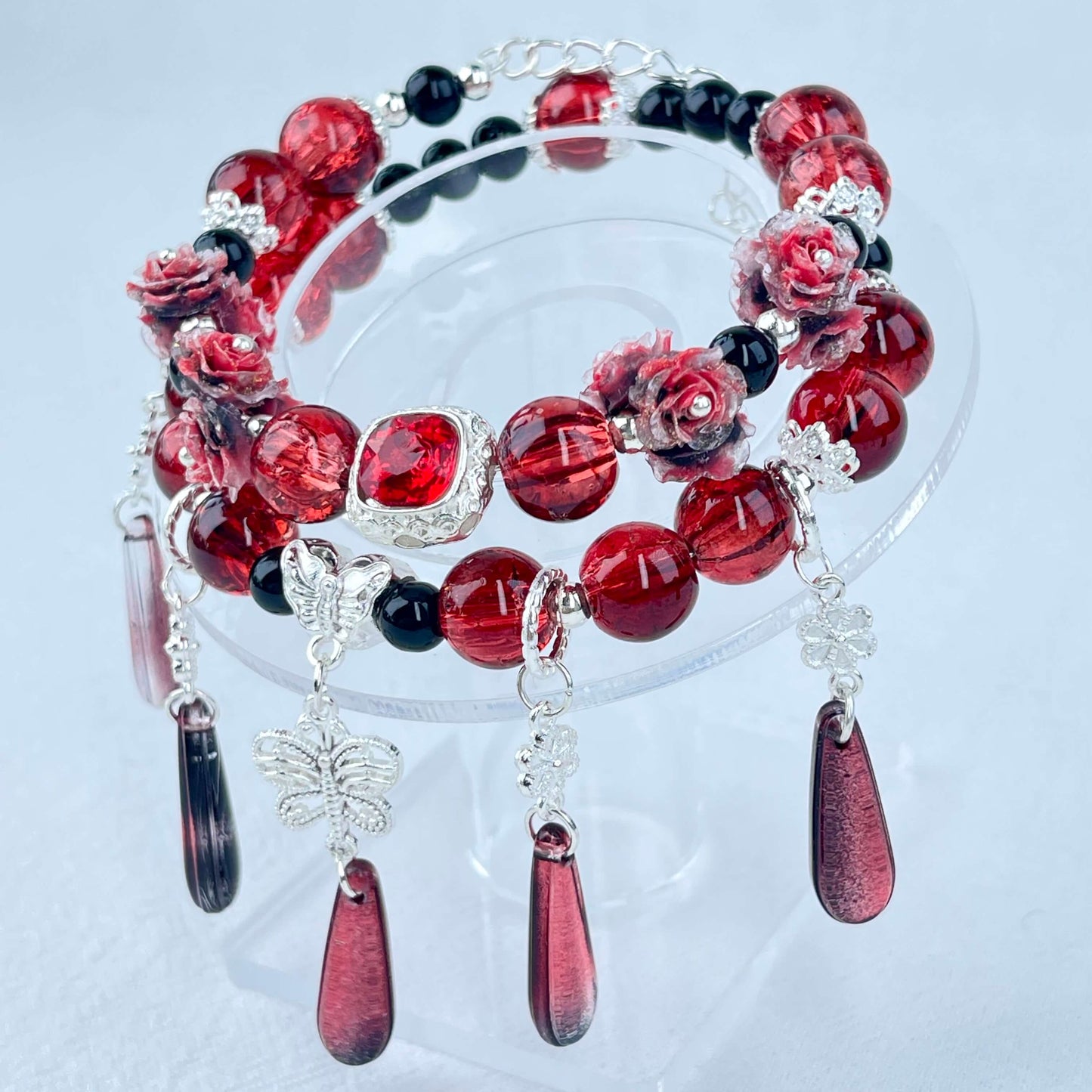 [SPECIAL BATCH] All Special Effect+Flower Blossom Premium Handmade Double-Ring Bracelets