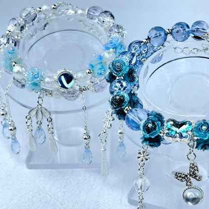 [SPECIAL BATCH] All Special Effect+Flower Blossom Premium Handmade Double-Ring Bracelets