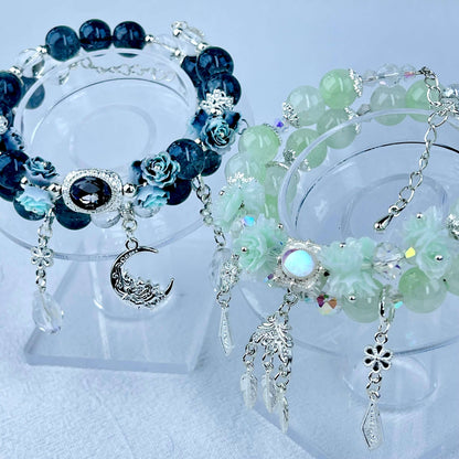 [SPECIAL BATCH] All Special Effect+Flower Blossom Premium Handmade Double-Ring Bracelets
