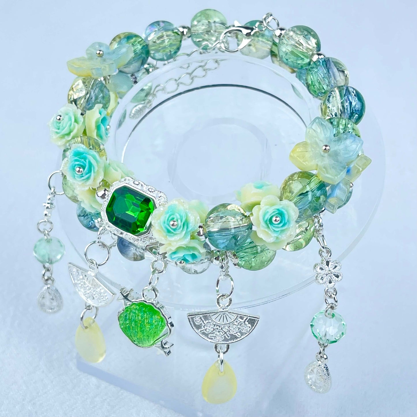 [SPECIAL BATCH] All Special Effect+Flower Blossom Premium Handmade Double-Ring Bracelets