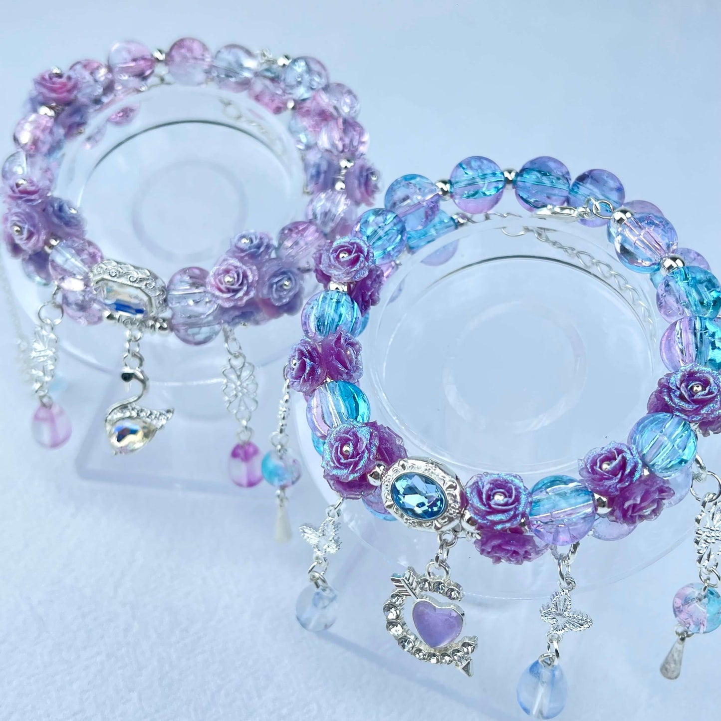 [SPECIAL BATCH] All Special Effect+Flower Blossom Premium Handmade Double-Ring Bracelets