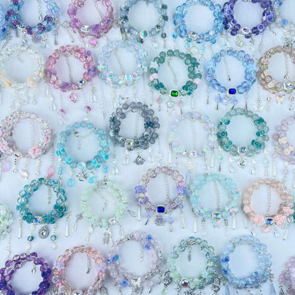 [SPECIAL BATCH] All Special Effect+Flower Blossom Premium Handmade Double-Ring Bracelets