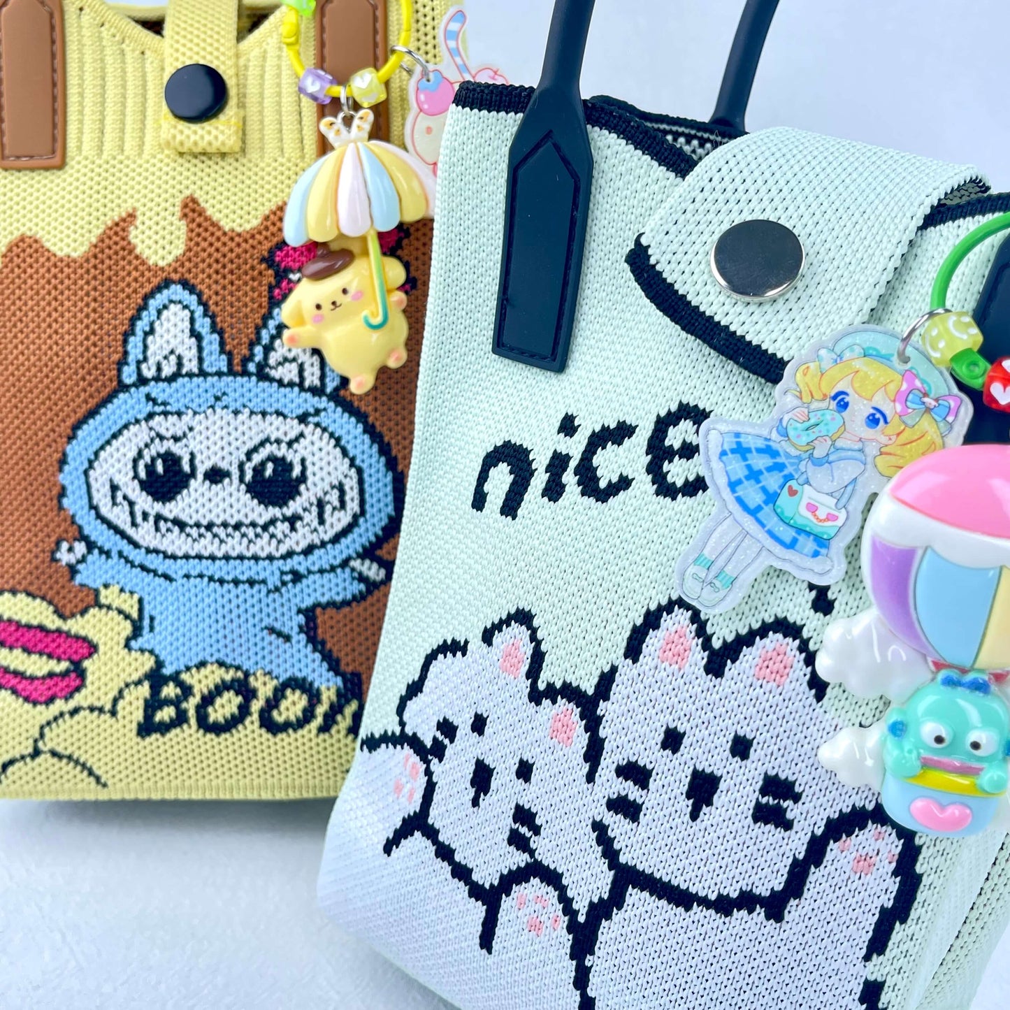 [New Arrival] Kawaii Cute Crossbody Phone Bag/Small Handbag with Matching Decor