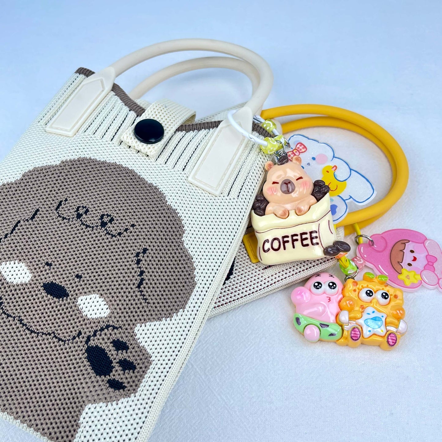 [New Arrival] Kawaii Cute Crossbody Phone Bag/Small Handbag with Matching Decor