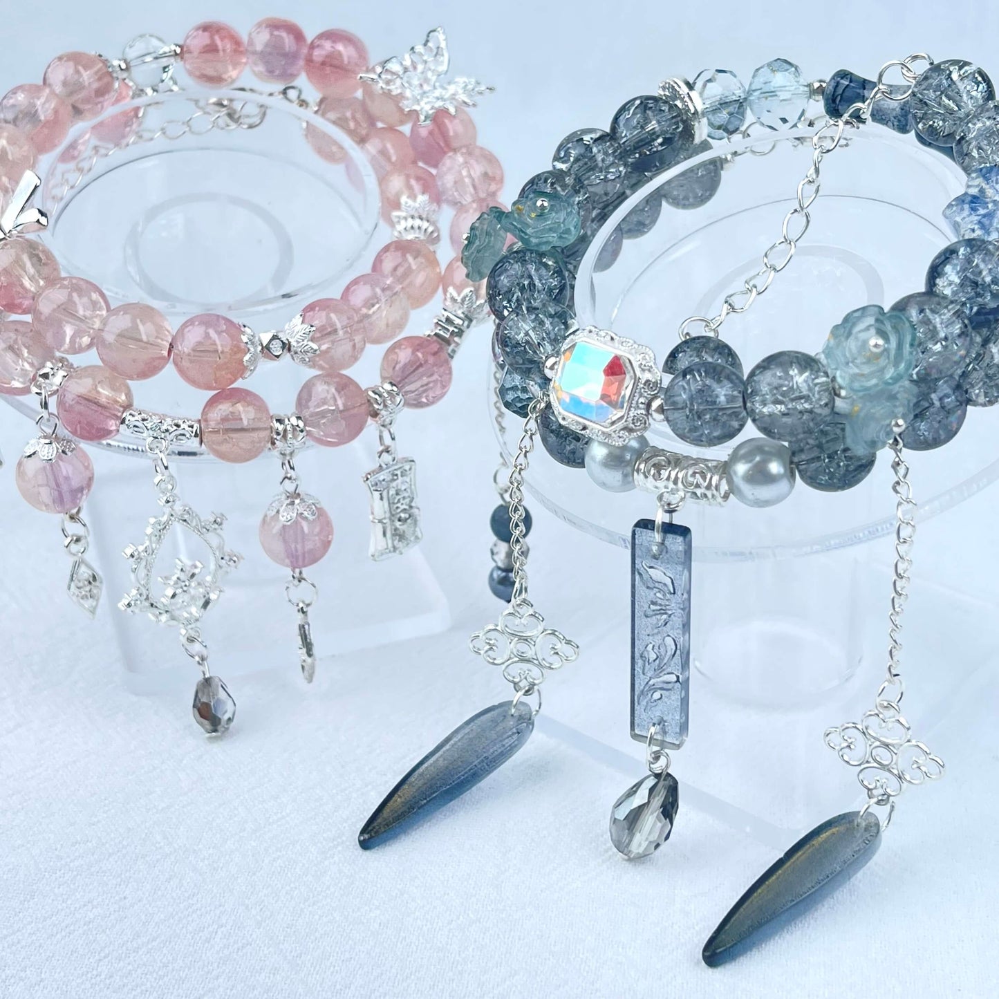[NEW BATCH] Beautiful Premium Handmade Double-Ring Bracelets-Newly Made Batch!