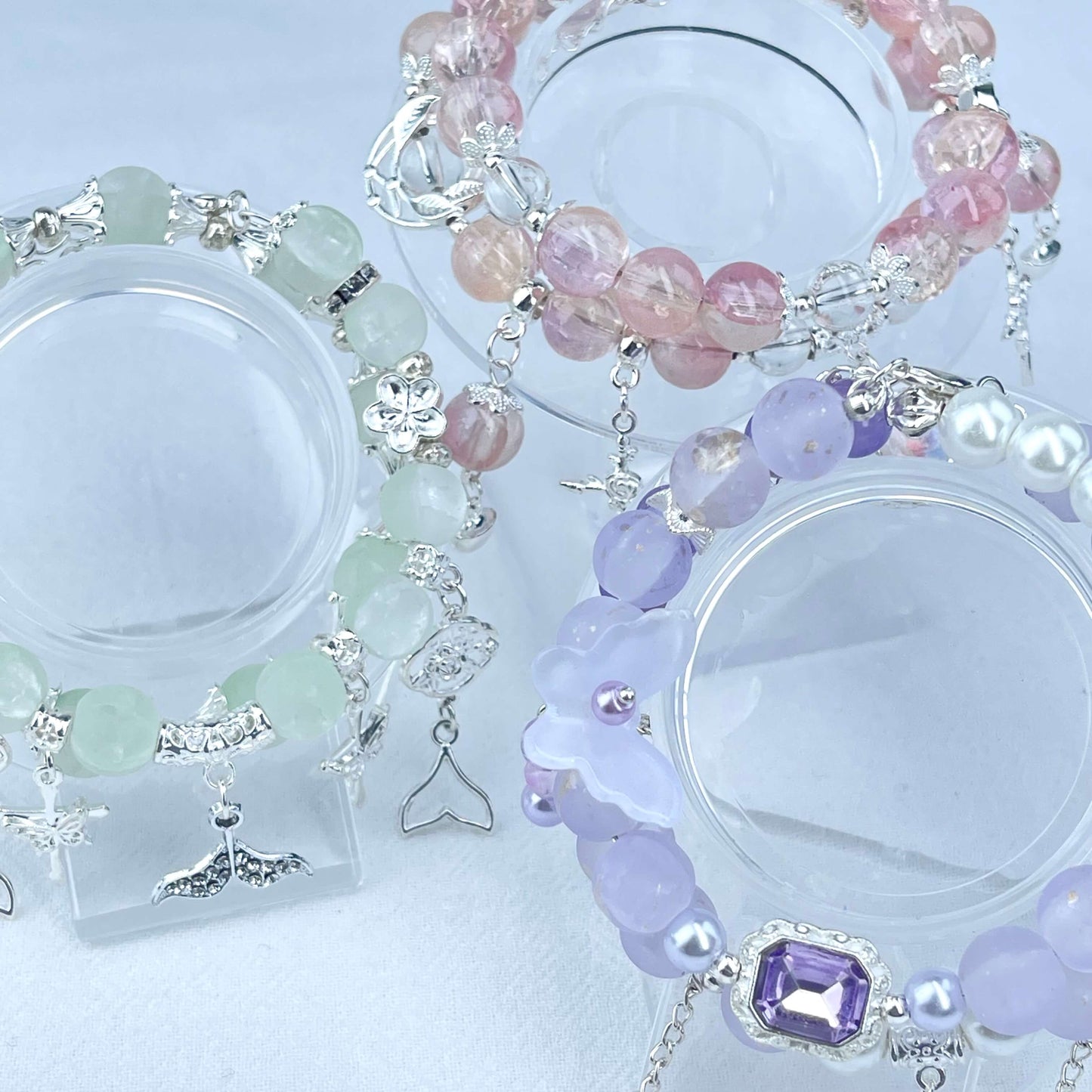 [NEW BATCH] Beautiful Premium Handmade Double-Ring Bracelets-Newly Made Batch!