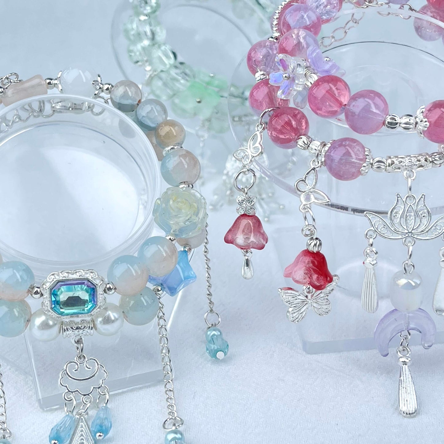 [NEW BATCH] Beautiful Premium Handmade Double-Ring Bracelets-Newly Made Batch!