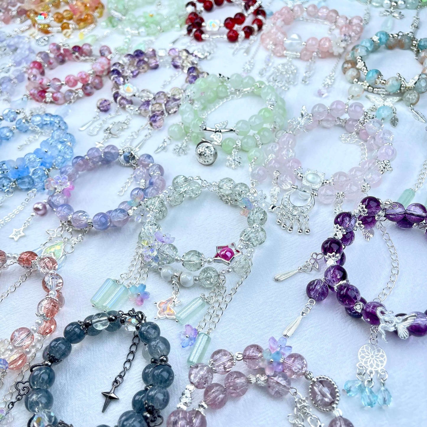 [NEW BATCH] Beautiful Premium Handmade Double-Ring Bracelets-Newly Made Batch!
