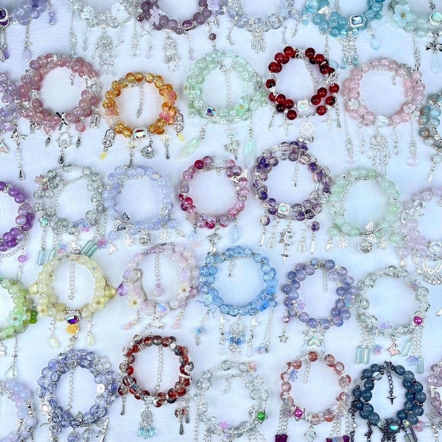 [NEW BATCH] Beautiful Premium Handmade Double-Ring Bracelets-Newly Made Batch!