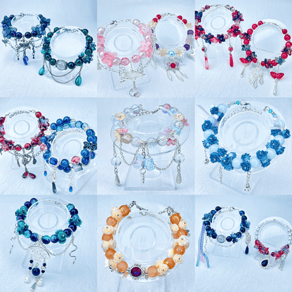 [Holiday Celebration] Premium Handmade Styles and Flower Blossom Styles Single Ring Bracelet-With Hidden Styles!
