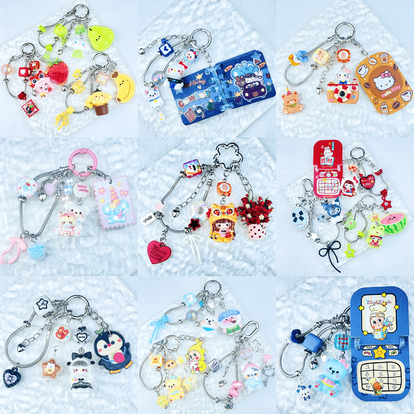 [New Arrival] New Style Metal Alloy Snake Style Chain Kawaii Phone Chain Phone Decor-Special Launch Price!