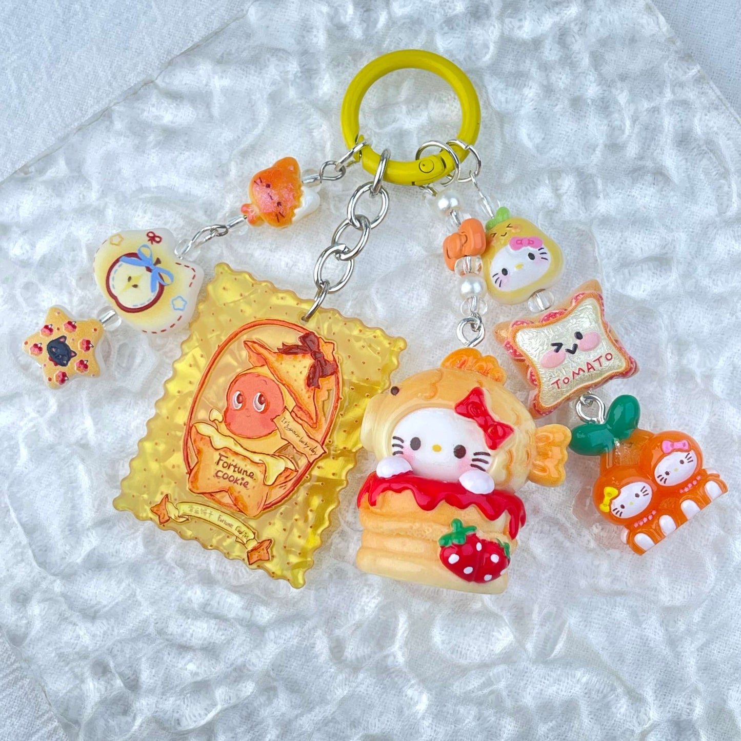 [New Arrival] Handmade Multi Chain Kawaii Cutie Keychain Phone Decor