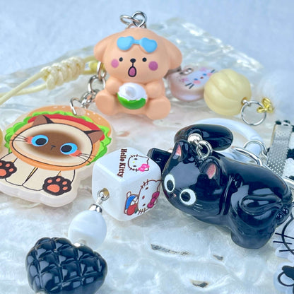 [New Arrival] Handmade Multi Chain Kawaii Cutie Keychain Phone Decor