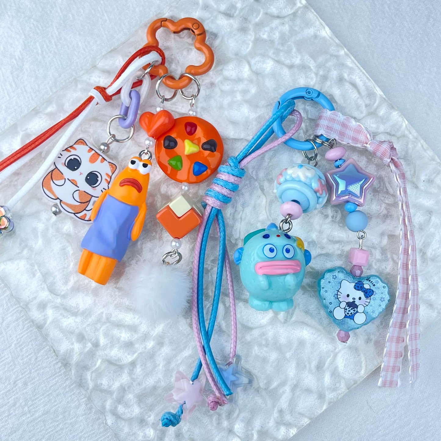 [New Arrival] Handmade Multi Chain Kawaii Cutie Keychain Phone Decor