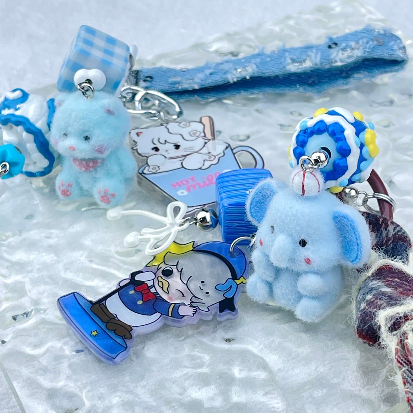 [New Arrival] Handmade Multi Chain Kawaii Cutie Keychain Phone Decor