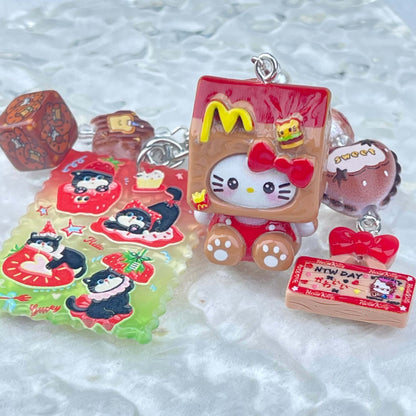 [New Arrival] Handmade Multi Chain Kawaii Cutie Keychain Phone Decor