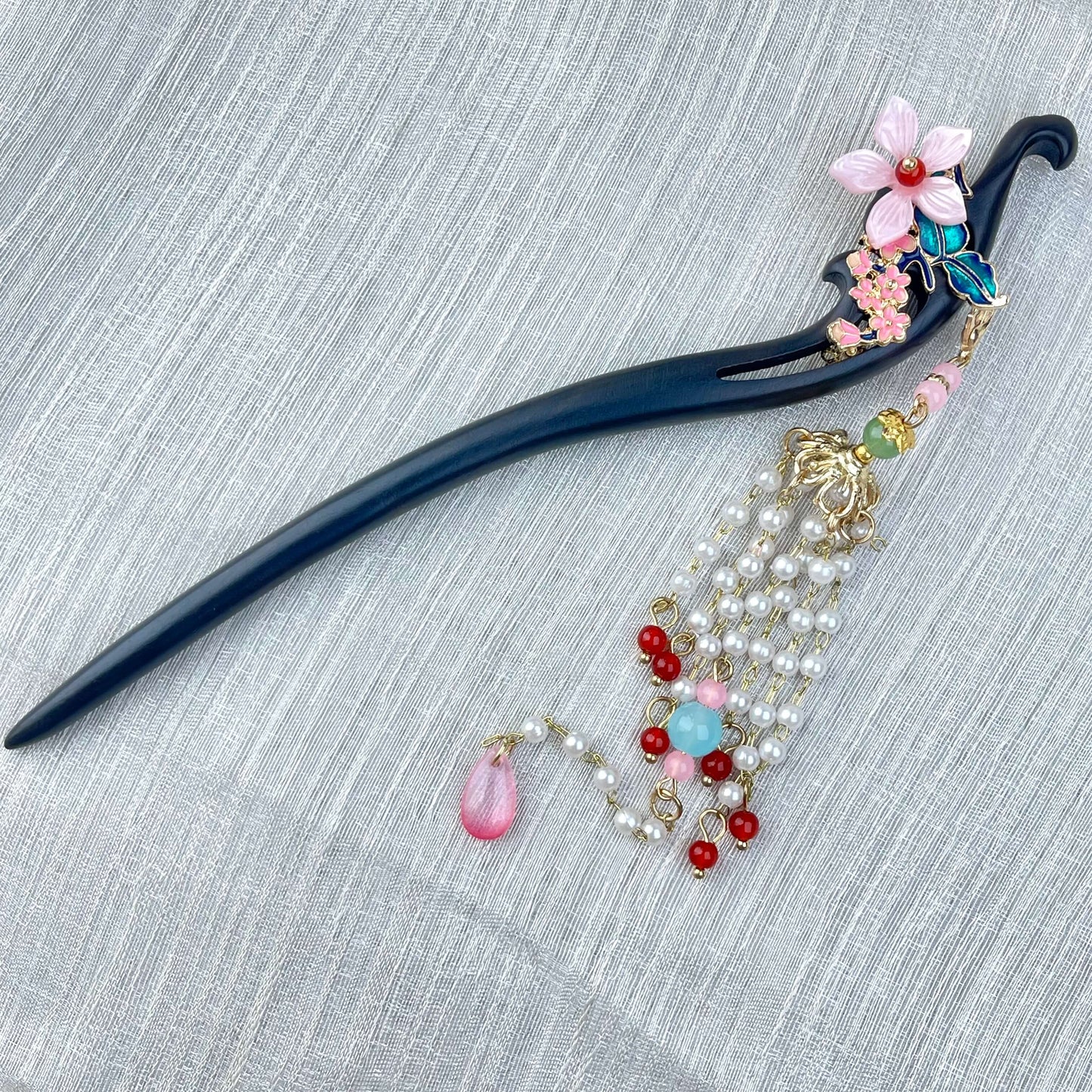 [New Batch] Beautiful Flower Blossom Chinese Traditional Style Hair Sticks-Premium Blossom Edition Newly Added!