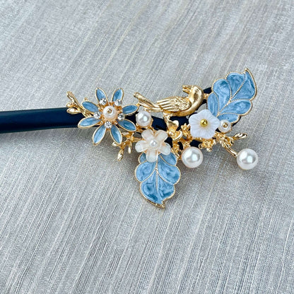 [New Batch] Beautiful Flower Blossom Chinese Traditional Style Hair Sticks-Premium Blossom Edition Newly Added!