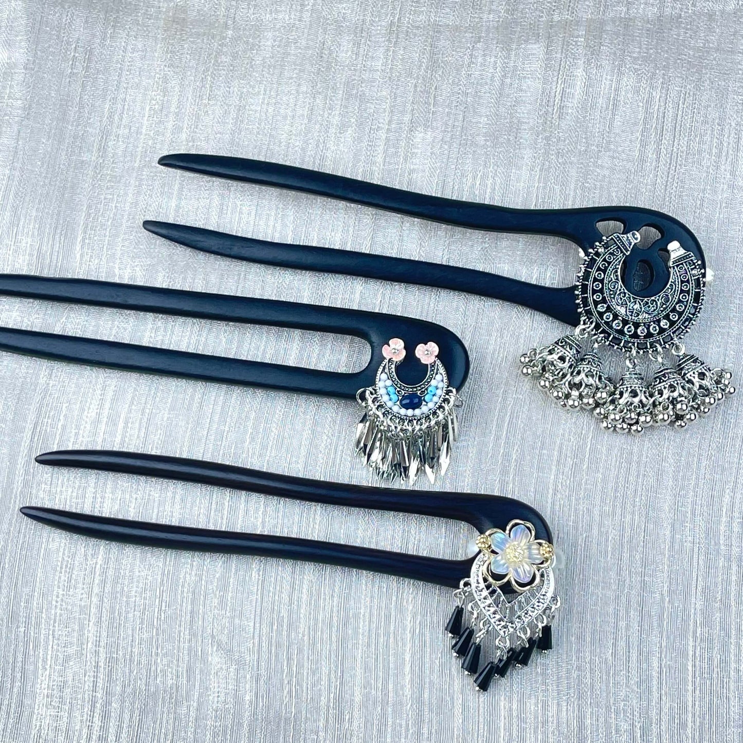 [New Batch] Beautiful Flower Blossom Chinese Traditional Style Hair Sticks-Premium Blossom Edition Newly Added!