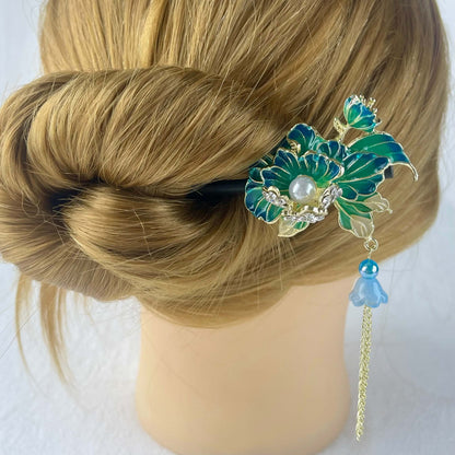 [New Batch] Beautiful Flower Blossom Chinese Traditional Style Hair Sticks-Premium Blossom Edition Newly Added!