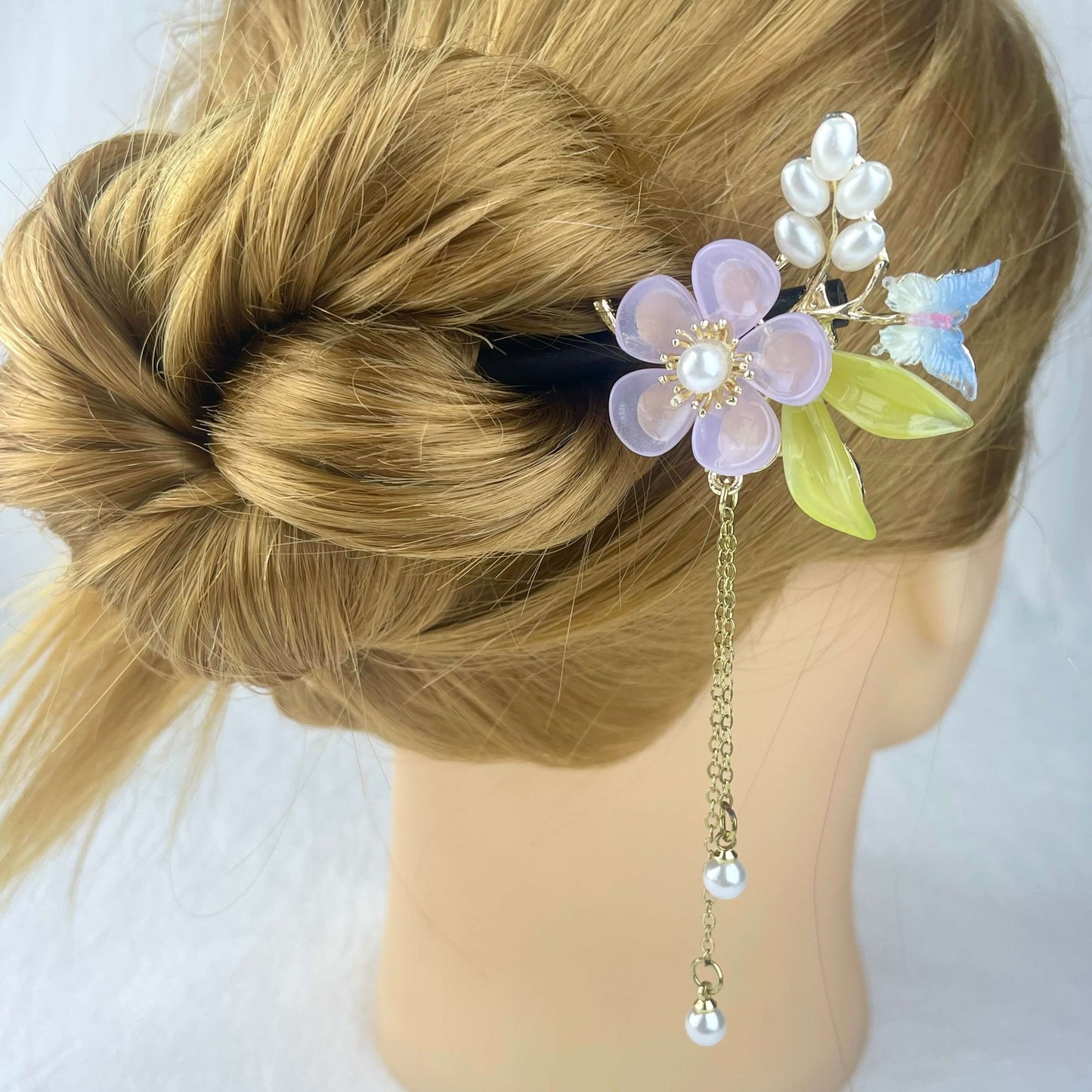[New Batch] Beautiful Flower Blossom Chinese Traditional Style Hair Sticks-Premium Blossom Edition Newly Added!