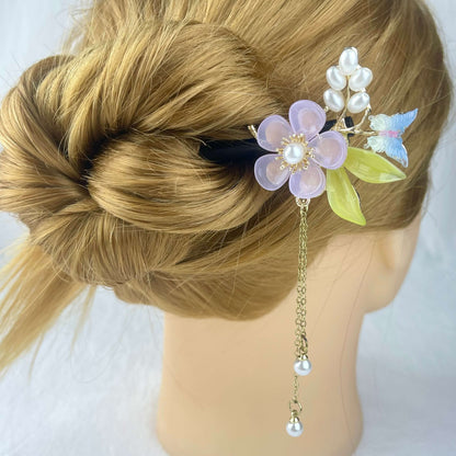 [New Batch] Beautiful Flower Blossom Chinese Traditional Style Hair Sticks-Premium Blossom Edition Newly Added!