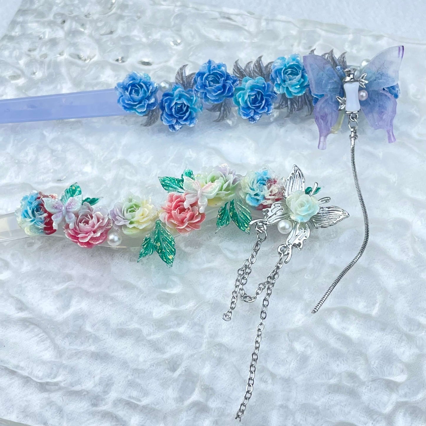 [New Batch] Beautiful Flower Blossom Chinese Traditional Style Hair Sticks-Premium Blossom Edition Newly Added!