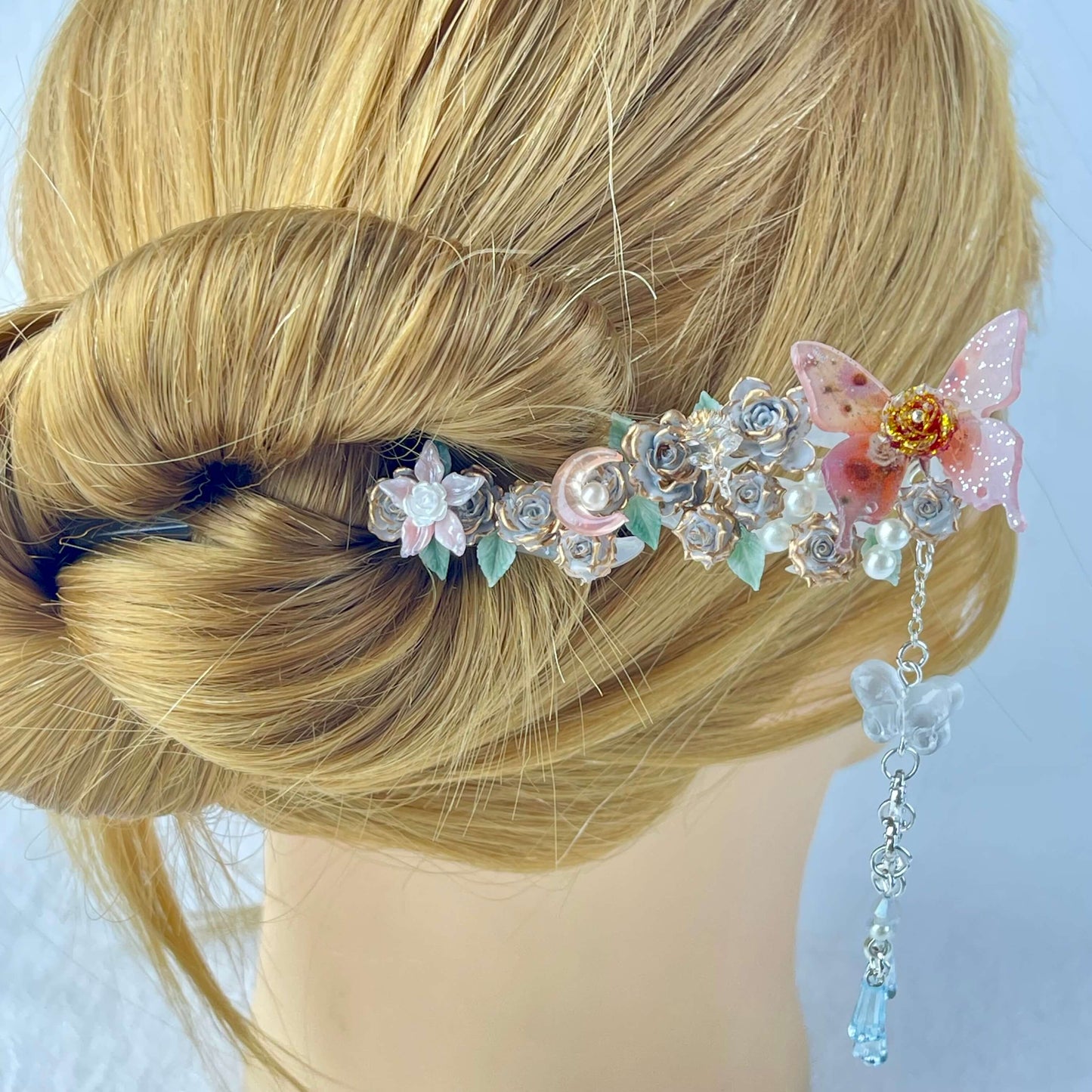 [New Batch] Beautiful Flower Blossom Chinese Traditional Style Hair Sticks-Premium Blossom Edition Newly Added!