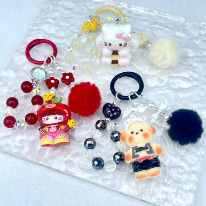 [New Arrival] Handmade Kawaii Cutie/Book Style Premium Keychains-Special Launch Price!