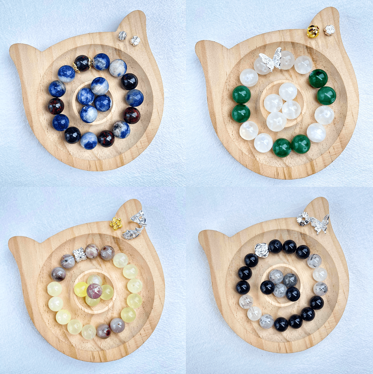 [BEAUTY OF NATURE] Beautiful Natural Stone Beads for DIY Bracelets Mystery Bags
