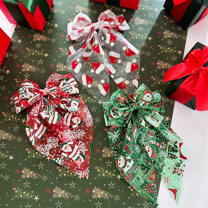 [Christmas 2025] Christmas Theme Various Styles Beautiful Hair Bows