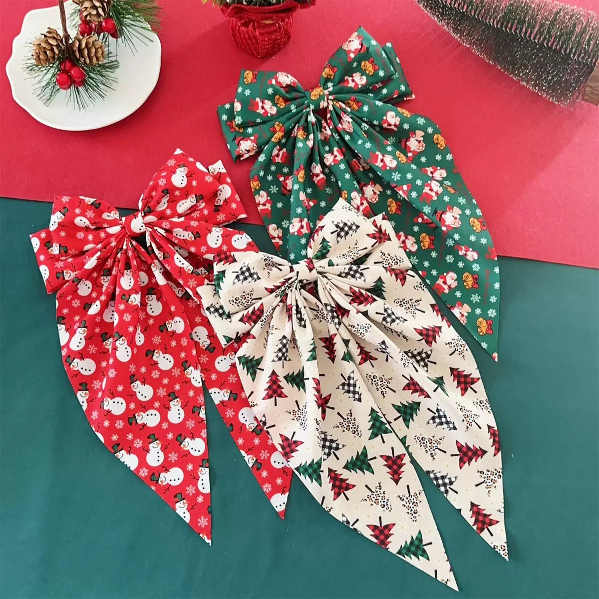 [Christmas 2025] Christmas Theme Various Styles Beautiful Hair Bows