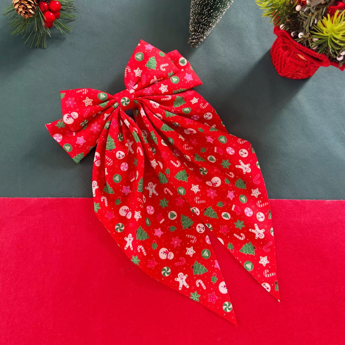 [Christmas 2025] Christmas Theme Various Styles Beautiful Hair Bows