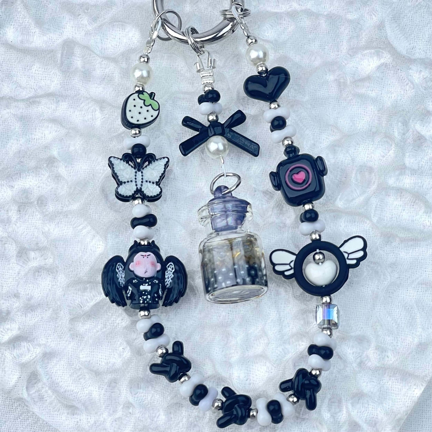 [New Arrival] Handmade Metal Decor and Glow In The Dark Decor Kawaii Phone Chains-Special Launch Price!