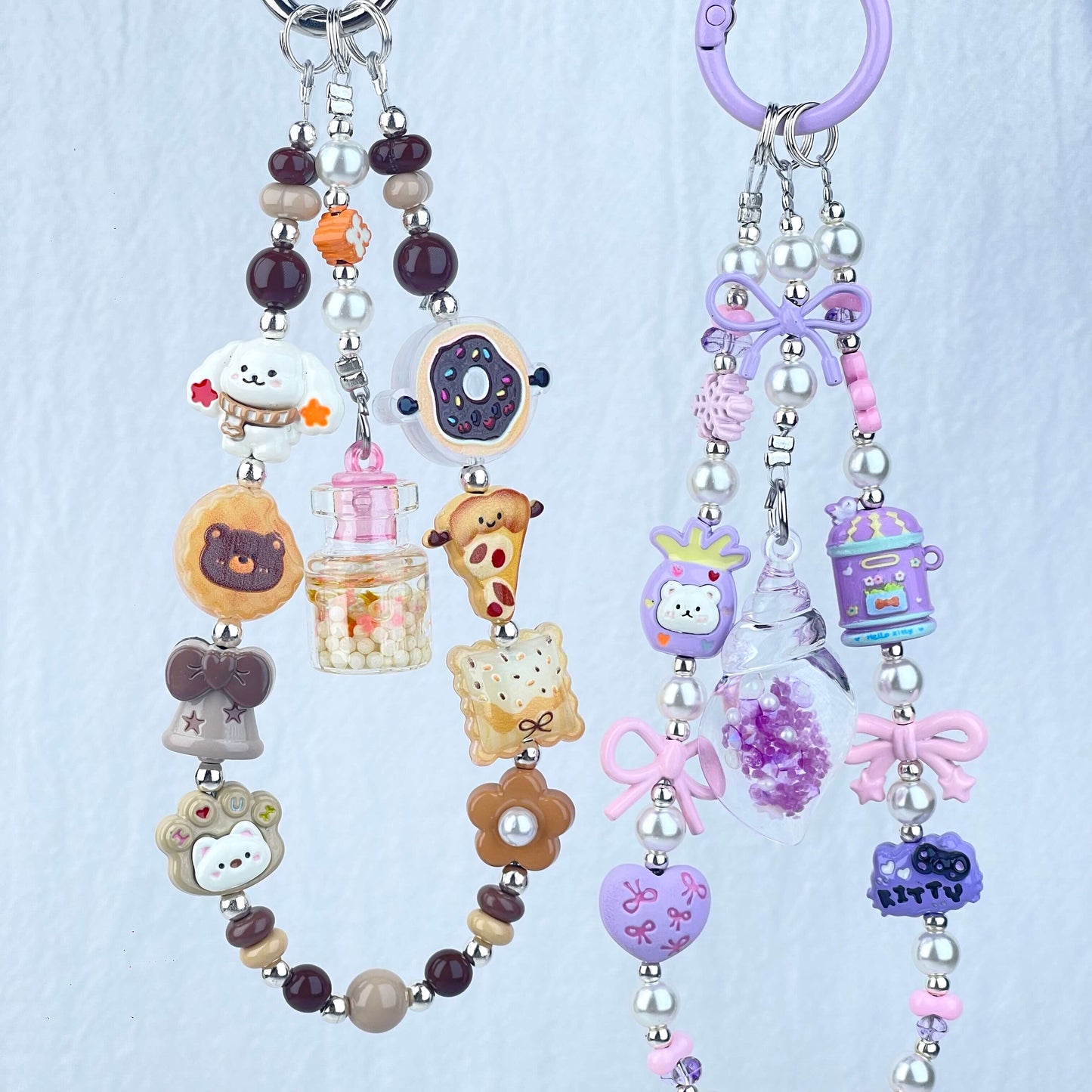 [New Arrival] Handmade Metal Decor and Glow In The Dark Decor Kawaii Phone Chains-Special Launch Price!