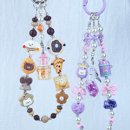 [New Arrival] Handmade Metal Decor and Glow In The Dark Decor Kawaii Phone Chains-Special Launch Price!