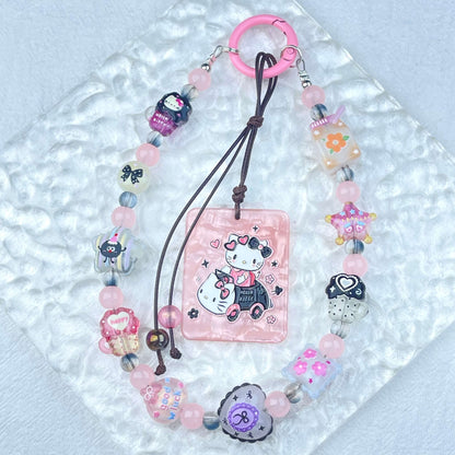 [New Arrival] Glow In The Dark Cute Decor and Premium Acrylic Pads Phone Chain