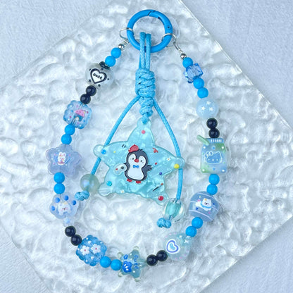 [New Arrival] Glow In The Dark Cute Decor and Premium Acrylic Pads Phone Chain