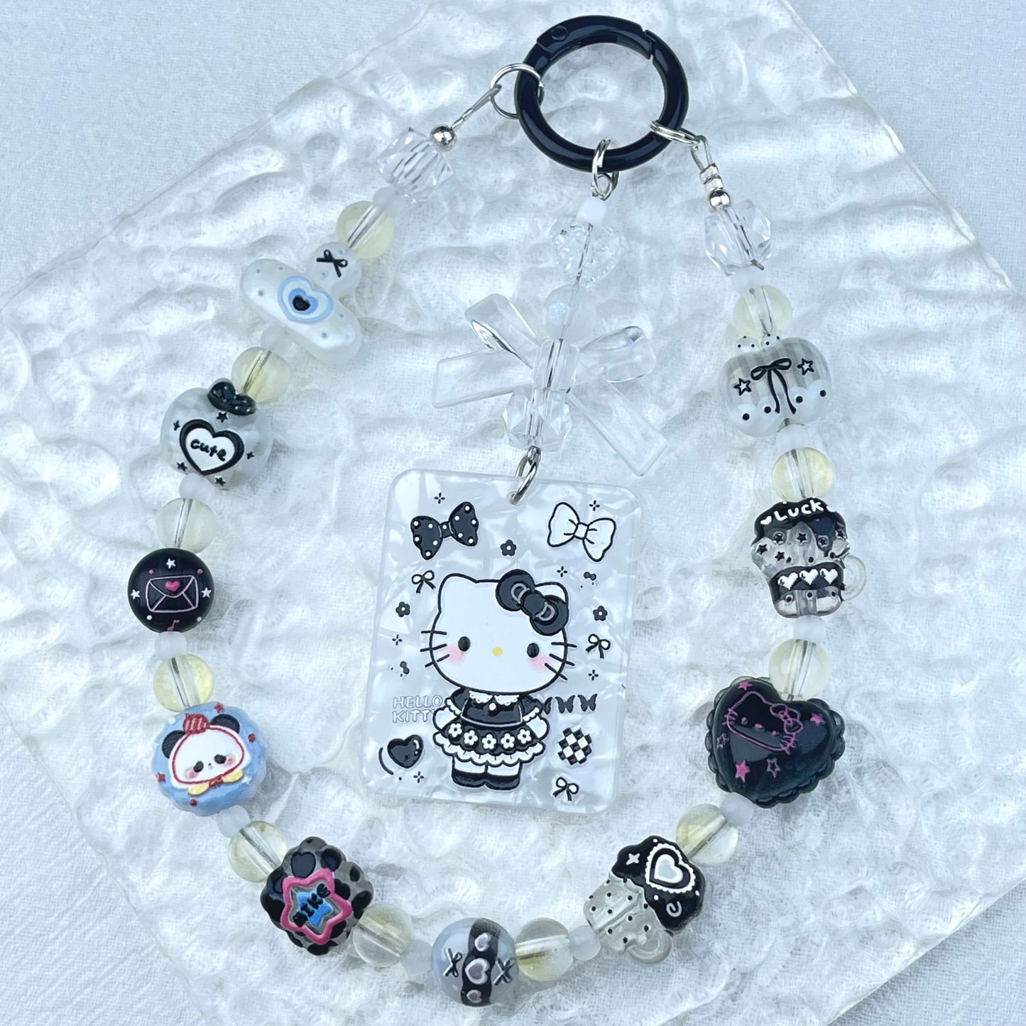 [New Arrival] Glow In The Dark Cute Decor and Premium Acrylic Pads Phone Chain