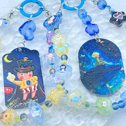 [New Arrival] Glow In The Dark Cute Decor and Premium Acrylic Pads Phone Chain