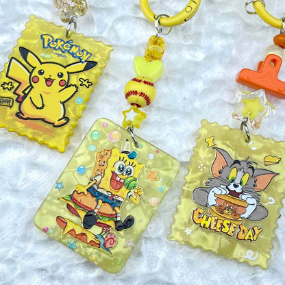 [New Arrival] Glow In The Dark Cute Decor and Premium Acrylic Pads Phone Chain