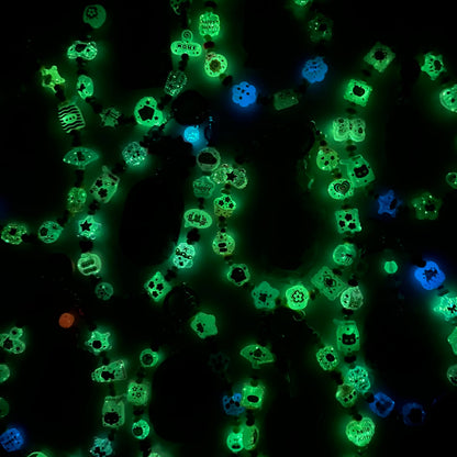 [New Arrival] Glow In The Dark Cute Decor and Premium Acrylic Pads Phone Chain