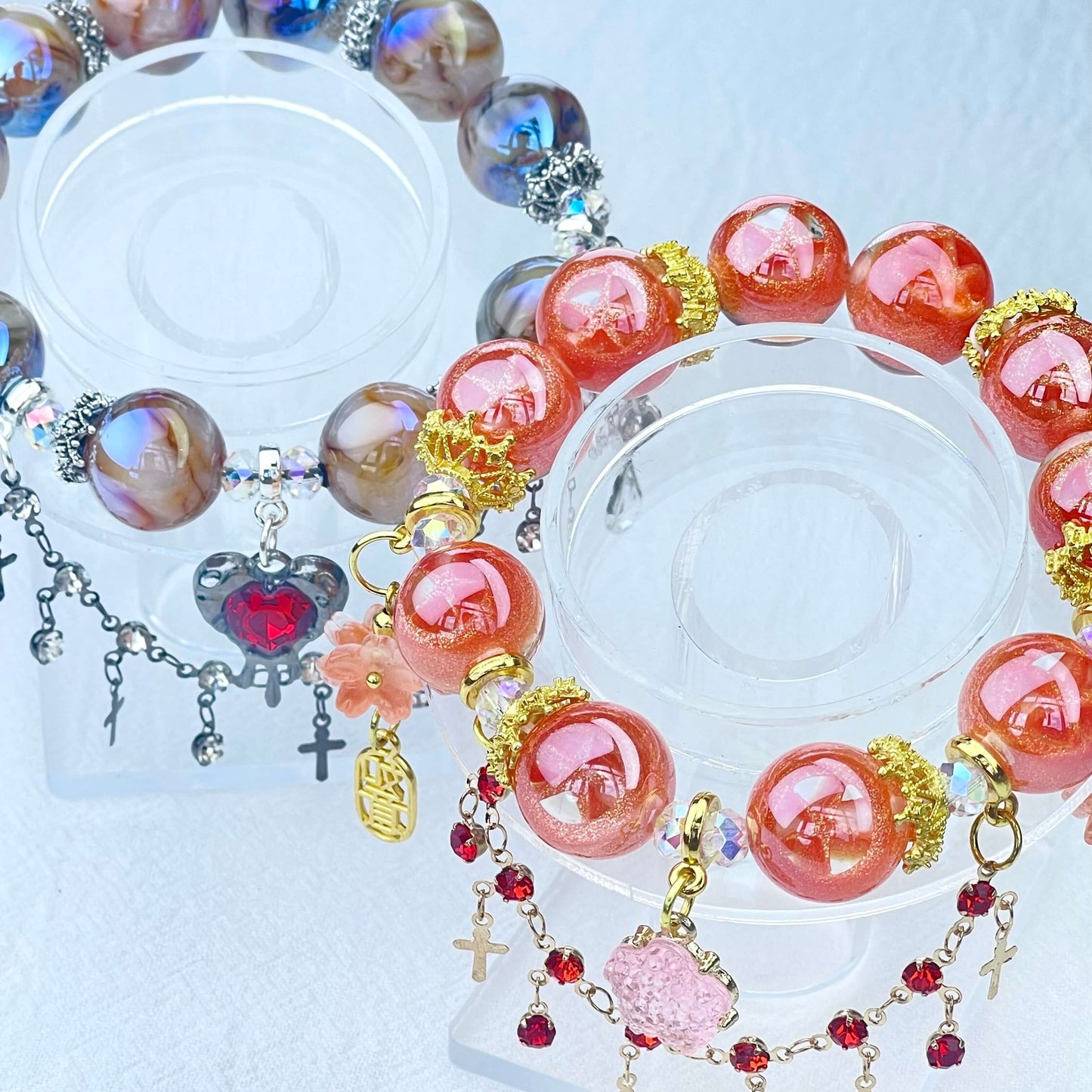 [New Arrival] Premium Special Big Beads Handmade Adjustable Length Bracelets-Special Launch Price!