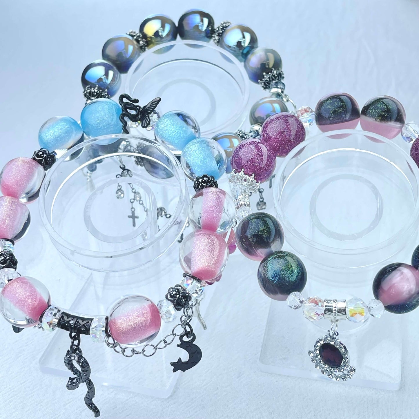 [New Arrival] Premium Special Big Beads Handmade Adjustable Length Bracelets-Special Launch Price!