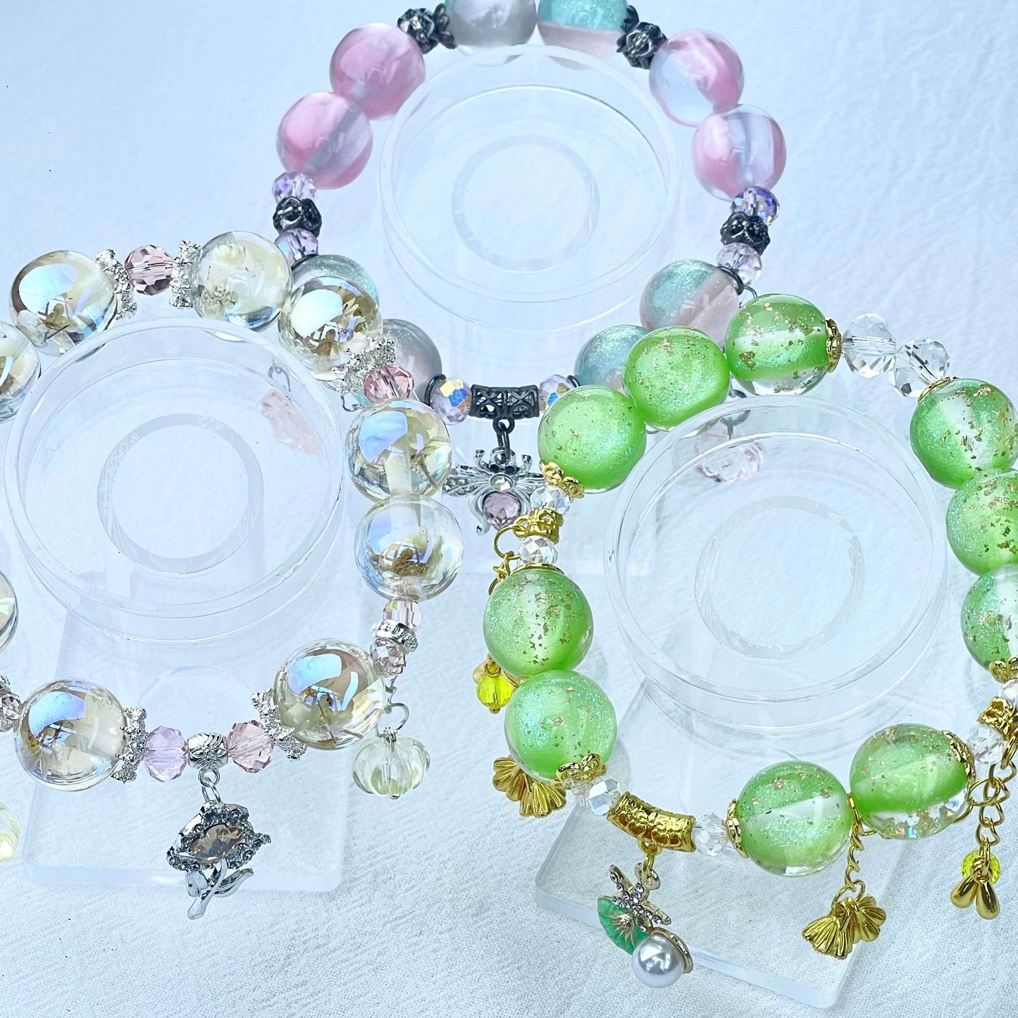 [New Arrival] Premium Special Big Beads Handmade Adjustable Length Bracelets-Special Launch Price!