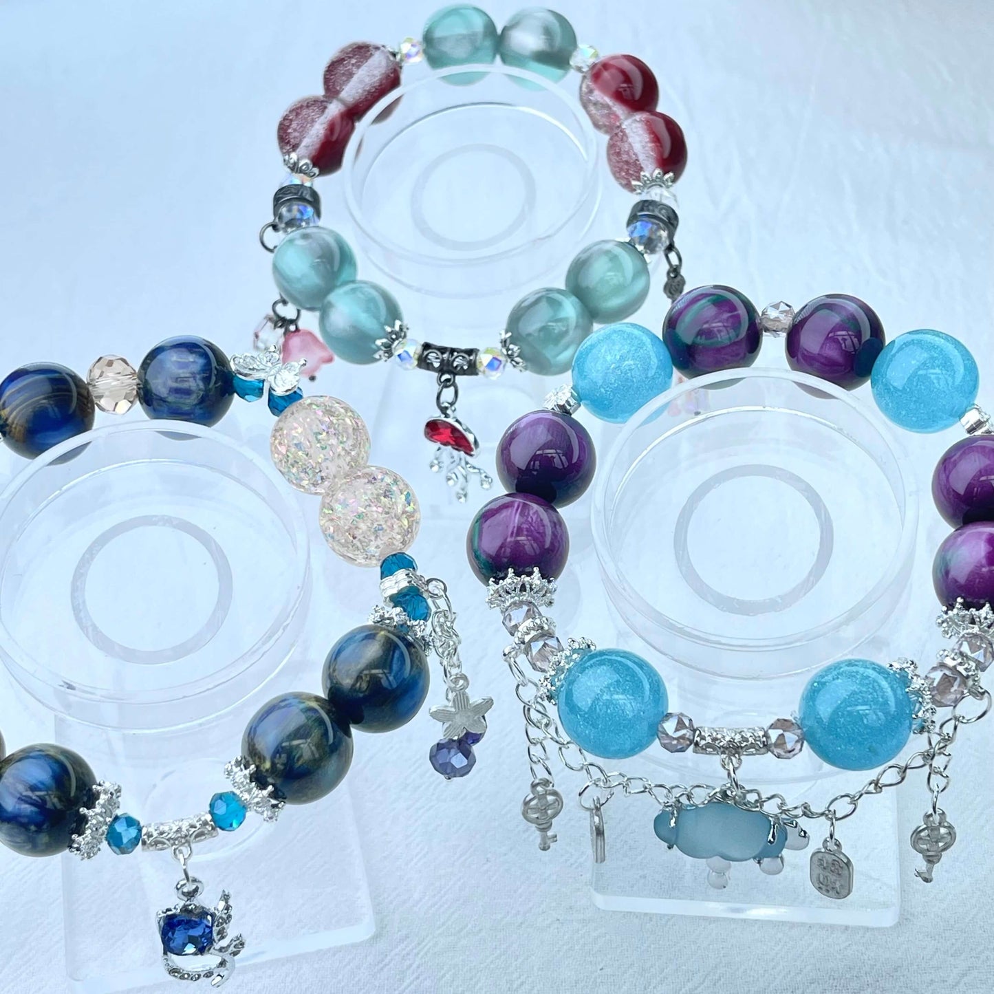 [New Arrival] Premium Special Big Beads Handmade Adjustable Length Bracelets-Special Launch Price!