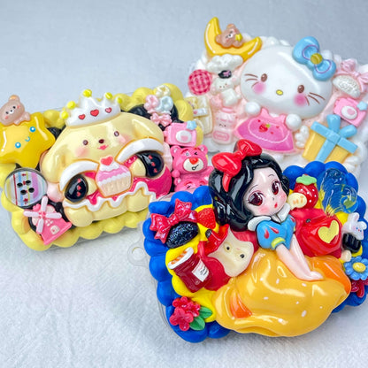[NEW BATCH] Kawaii Cute All Mix Styles Cream Gel Phone Clips (NO CHAINS INCLUDED)-More NEW Styles Added!