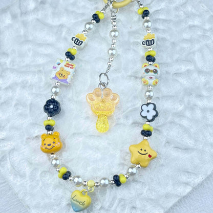 [New Arrival] Handmade Metal Decor and Glow In The Dark Decor Kawaii Phone Chains-Special Launch Price!